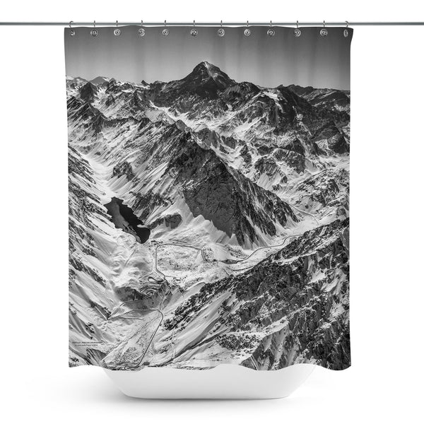 Cortina de baño Cordillera de los Andes