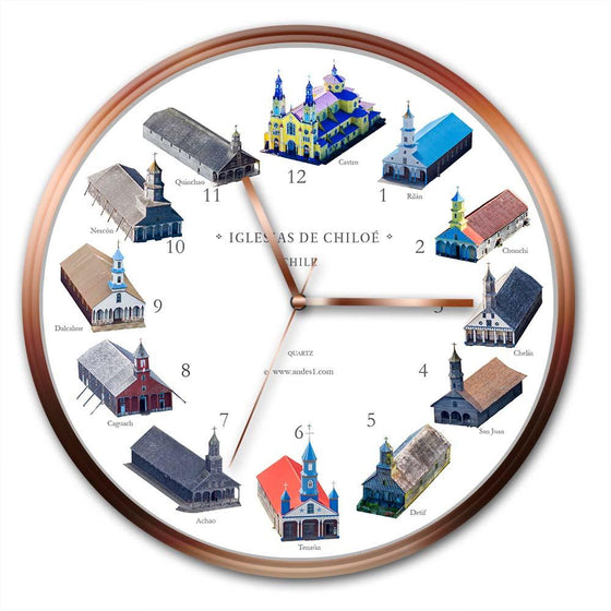 Reloj Iglesias de Chiloé