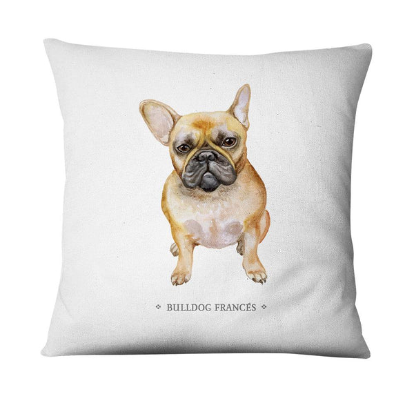Funda de cojín Bulldog Francés